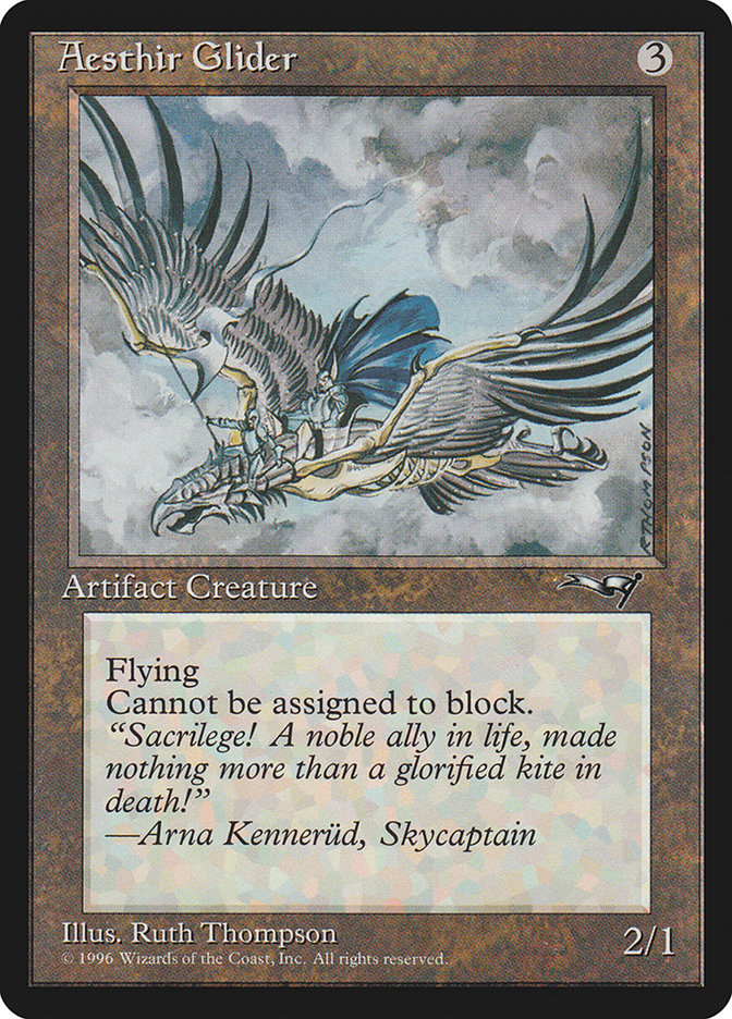 Aesthir Glider (Two Riders) [Alliances] - Magic: The Gathering - Card Brawlers | Quebec | Canada |