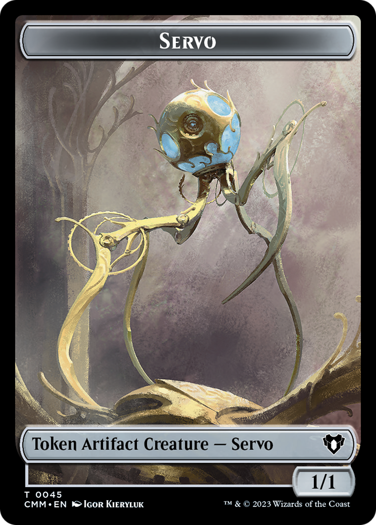 Servo Token [Commander Masters Tokens] - Magic: The Gathering - Card Brawlers | Quebec | Canada |