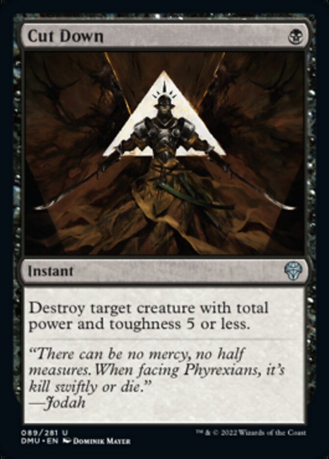 Cut Down [Dominaria United] - Magic: The Gathering - Card Brawlers | Quebec | Canada |