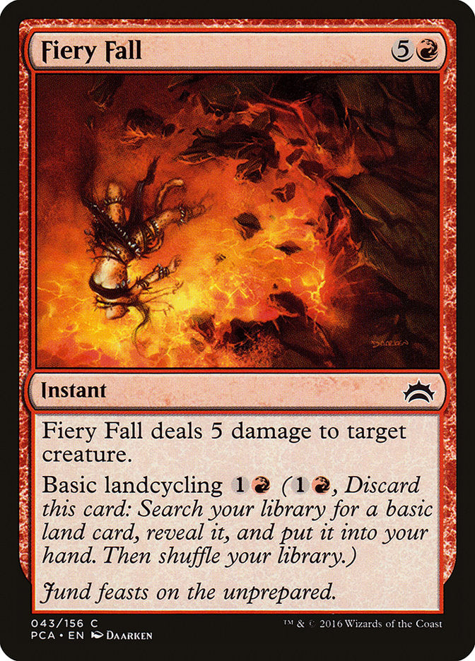 Fiery Fall [Planechase Anthology] - Magic: The Gathering - Card Brawlers | Quebec | Canada |