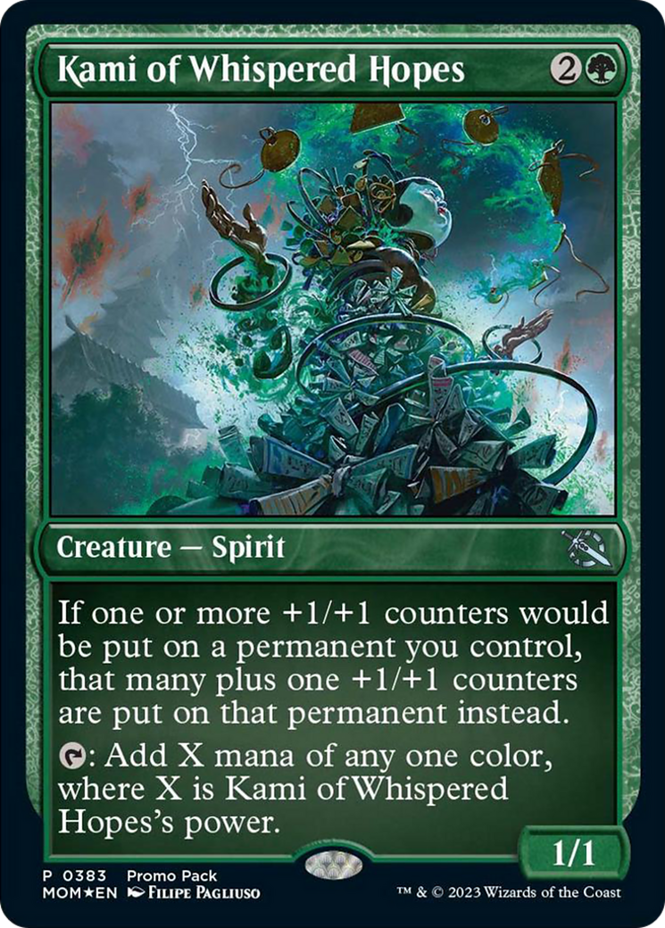 Kami of Whispered Hopes (Promo Pack) [March of the Machine Promos] - Magic: The Gathering - Card Brawlers | Quebec | Canada |