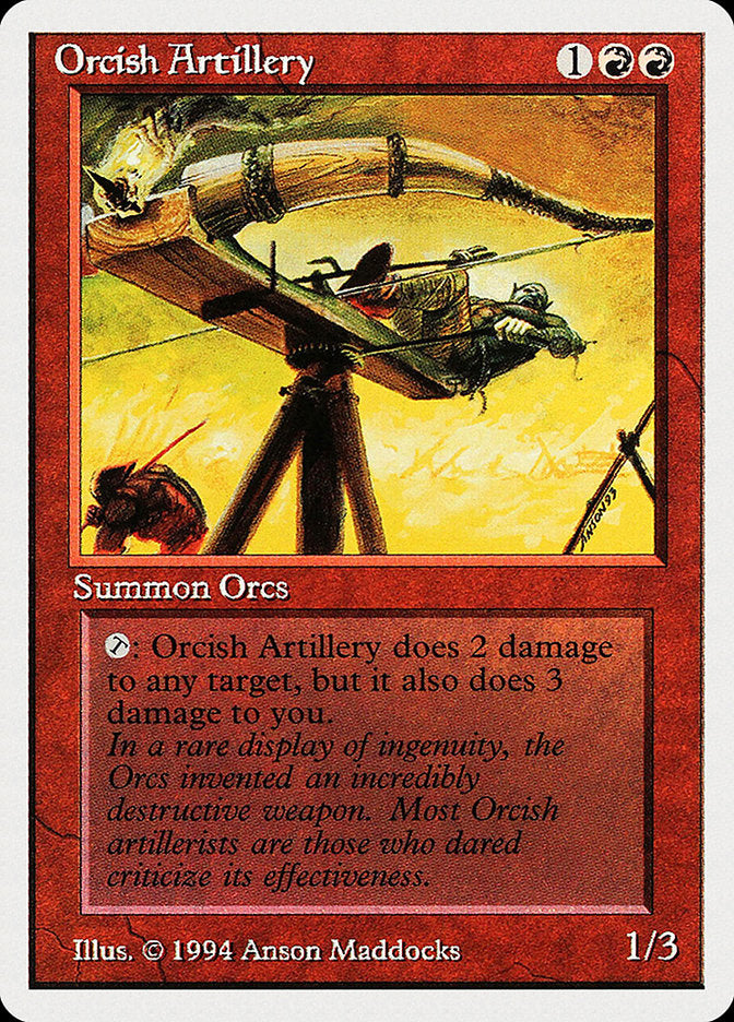 Orcish Artillery [Summer Magic / Edgar] - Magic: The Gathering - Card Brawlers | Quebec | Canada |