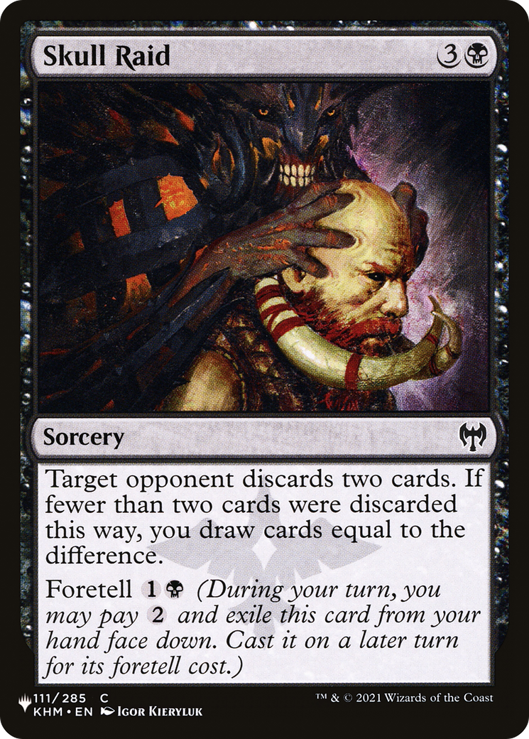 Skull Raid [The List] - Magic: The Gathering - Card Brawlers | Quebec | Canada |