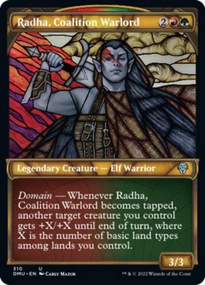 Radha, Coalition Warlord (Showcase) [Dominaria United] - Magic: The Gathering - Card Brawlers | Quebec | Canada |