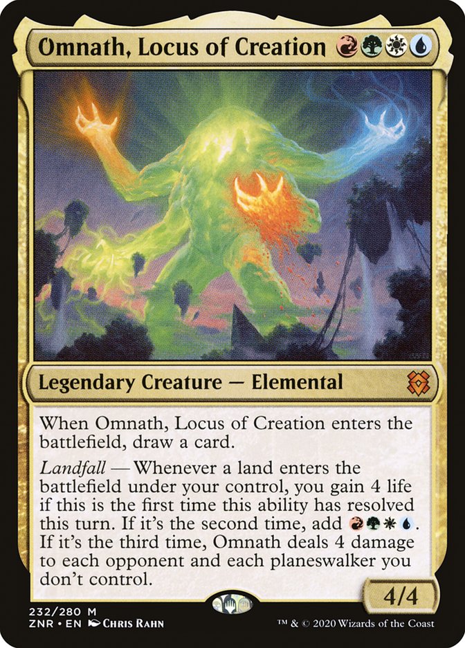 Omnath, Locus of Creation [Zendikar Rising] - Magic: The Gathering - Card Brawlers | Quebec | Canada |