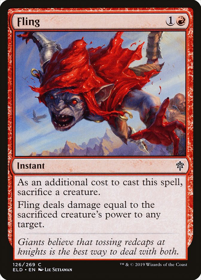 Fling [Throne of Eldraine] - Magic: The Gathering - Card Brawlers | Quebec | Canada |