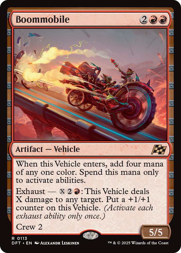 Boommobile [Aetherdrift] - Magic: The Gathering - Card Brawlers | Quebec | Canada |