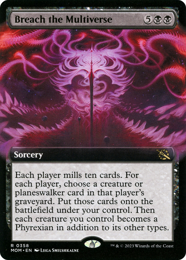 Breach the Multiverse (Extended Art) [March of the Machine] - Magic: The Gathering - Card Brawlers | Quebec | Canada |