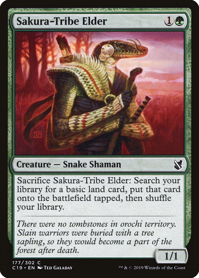 Sakura-Tribe Elder [Commander 2019] - Magic: The Gathering - Card Brawlers | Quebec | Canada |