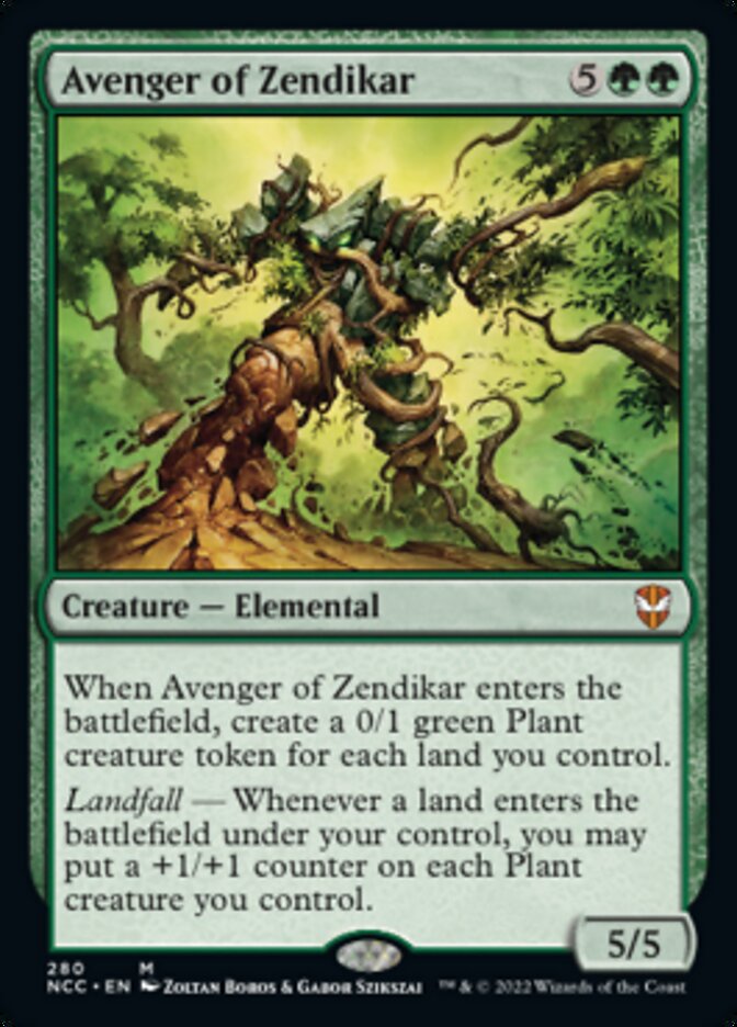 Avenger of Zendikar [Streets of New Capenna Commander] - Magic: The Gathering - Card Brawlers | Quebec | Canada |