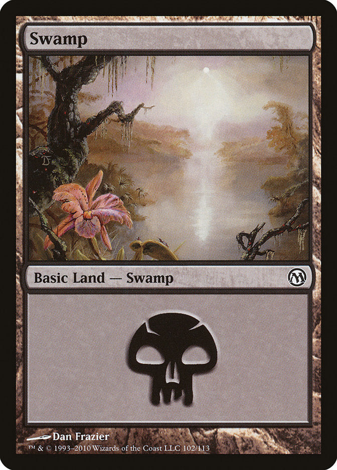 Swamp (102) [Duels of the Planeswalkers] - Magic: The Gathering - Card Brawlers | Quebec | Canada |