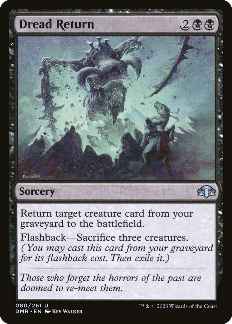 Dread Return [Dominaria Remastered] - Magic: The Gathering - Card Brawlers | Quebec | Canada |