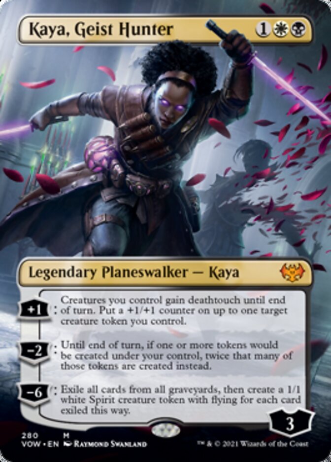 Kaya, Geist Hunter (Borderless) [Innistrad: Crimson Vow] - Magic: The Gathering - Card Brawlers | Quebec | Canada |