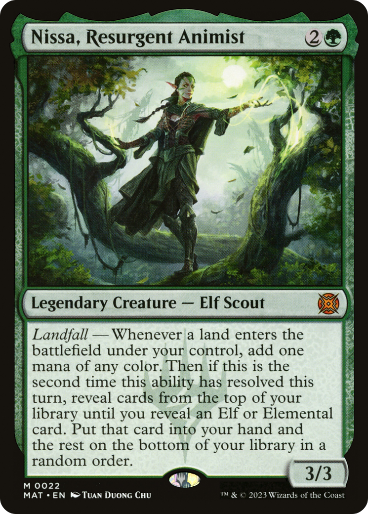Nissa, Resurgent Animist [March of the Machine: The Aftermath] - Magic: The Gathering - Card Brawlers | Quebec | Canada |