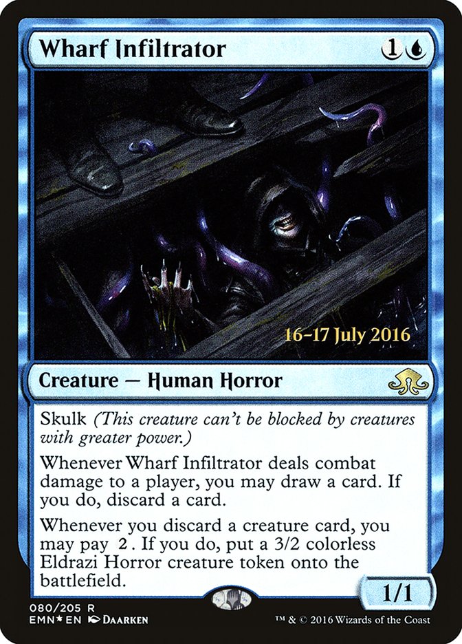 Wharf Infiltrator [Eldritch Moon Prerelease Promos] - Magic: The Gathering - Card Brawlers | Quebec | Canada |