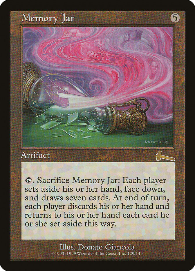 Memory Jar [Urza's Legacy] - Magic: The Gathering - Card Brawlers | Quebec | Canada |