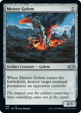 Meteor Golem [Jumpstart 2022] - Magic: The Gathering - Card Brawlers | Quebec | Canada |