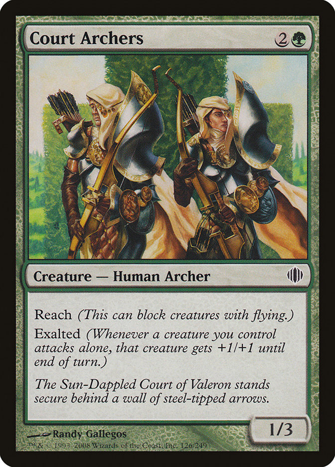 Court Archers [Shards of Alara] - Magic: The Gathering - Card Brawlers | Quebec | Canada |