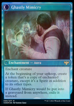 Mirrorhall Mimic // Ghastly Mimicry [Innistrad: Crimson Vow Prerelease Promos] - Magic: The Gathering - Card Brawlers | Quebec | Canada |