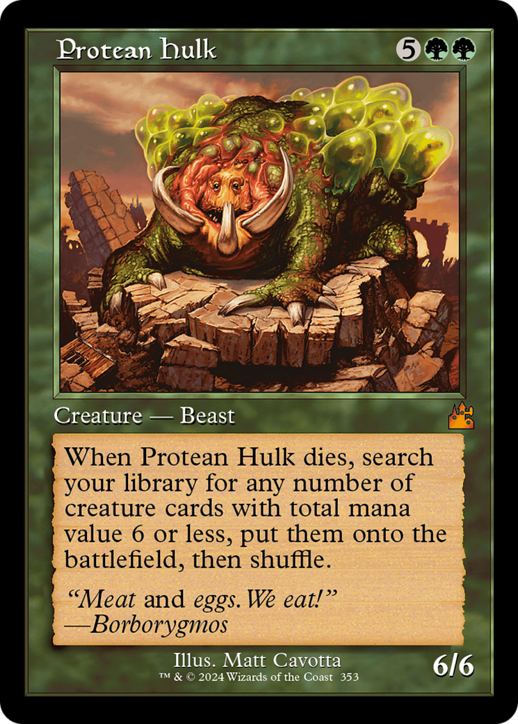 Protean Hulk (Retro Frame) [Ravnica Remastered] - Magic: The Gathering - Card Brawlers | Quebec | Canada |