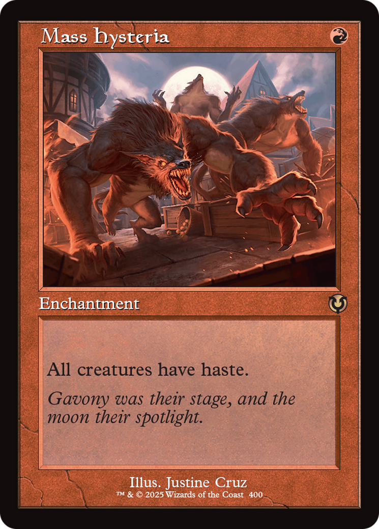Mass Hysteria (Retro Frame) [Innistrad Remastered] - Magic: The Gathering - Card Brawlers | Quebec | Canada |