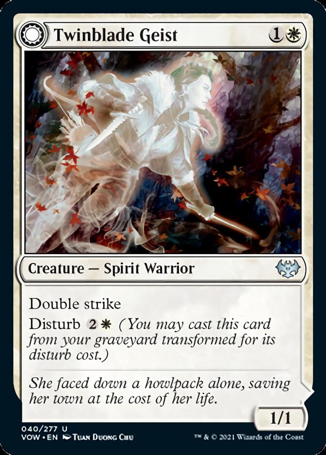 Twinblade Geist // Twinblade Invocation [Innistrad: Crimson Vow] - Magic: The Gathering - Card Brawlers | Quebec | Canada |