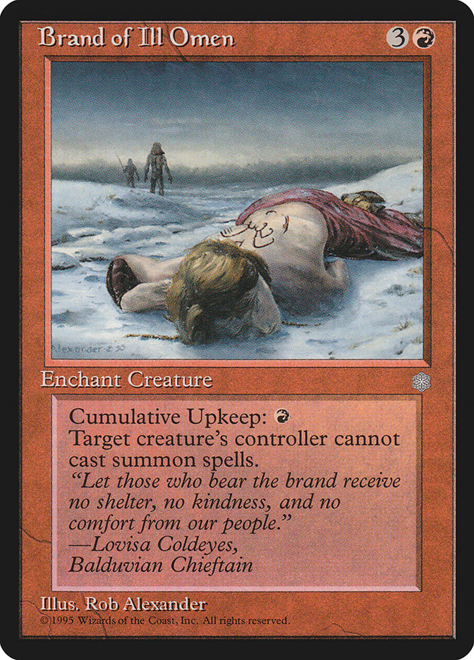 Brand of Ill Omen [Ice Age] - Magic: The Gathering - Card Brawlers | Quebec | Canada |