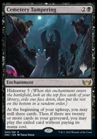 Cemetery Tampering (Promo Pack) [Streets of New Capenna Promos] - Magic: The Gathering - Card Brawlers | Quebec | Canada |