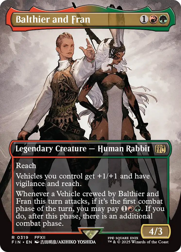 Balthier and Fran (Borderless) (0319) [FINAL FANTASY] - Magic: The Gathering - Card Brawlers | Quebec | Canada |