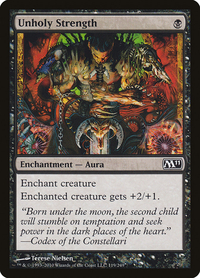 Unholy Strength [Magic 2011] - Magic: The Gathering - Card Brawlers | Quebec | Canada |