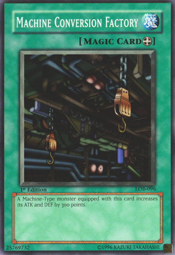 Machine Conversion Factory [LOB-096] Common - Yu-Gi-Oh! - Card Brawlers | Quebec | Canada |
