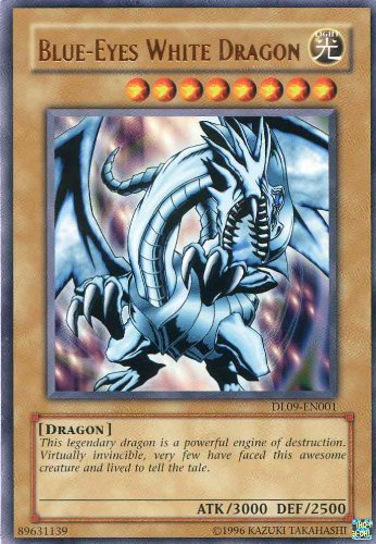 Dragon blanc aux yeux bleus (Bronze) [Promo de la Ligue des Duellistes] [DL09-EN001] 