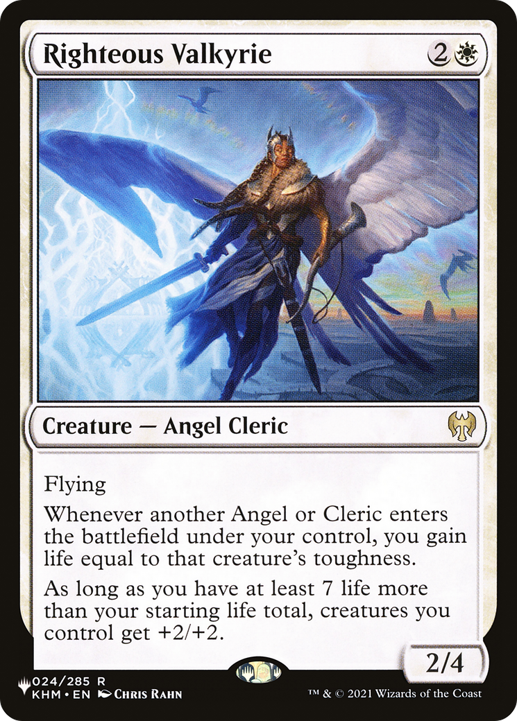 Righteous Valkyrie [Secret Lair: Angels] - Magic: The Gathering - Card Brawlers | Quebec | Canada |