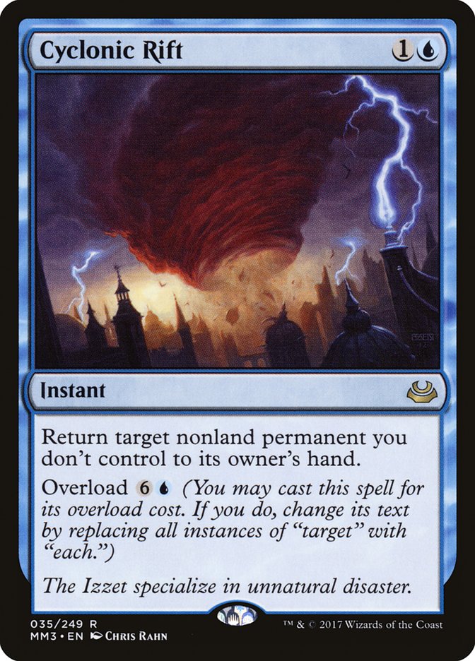 Cyclonic Rift [Modern Masters 2017] - Magic: The Gathering - Card Brawlers | Quebec | Canada |
