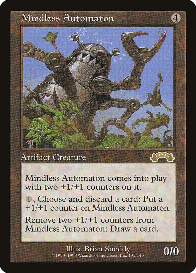 Mindless Automaton [Exodus] - Magic: The Gathering - Card Brawlers | Quebec | Canada |