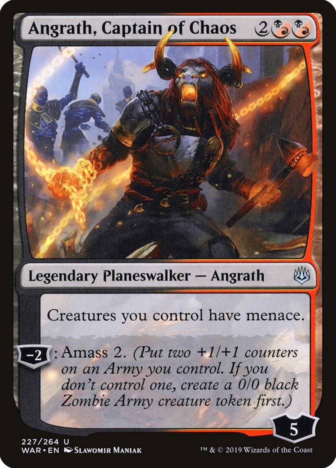 Angrath, Captain of Chaos [War of the Spark] - Magic: The Gathering - Card Brawlers | Quebec | Canada |