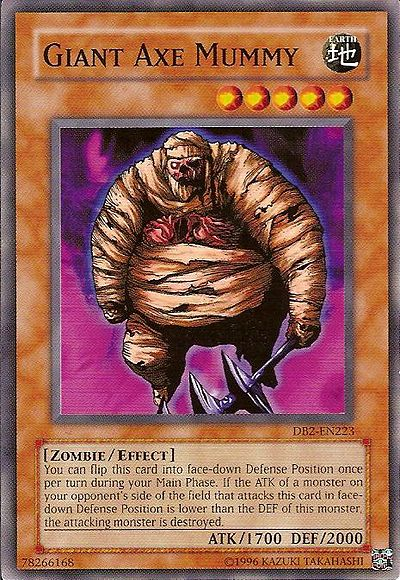 Giant Axe Mummy [DB2-EN223] Common - Yu-Gi-Oh! - Card Brawlers | Quebec | Canada |