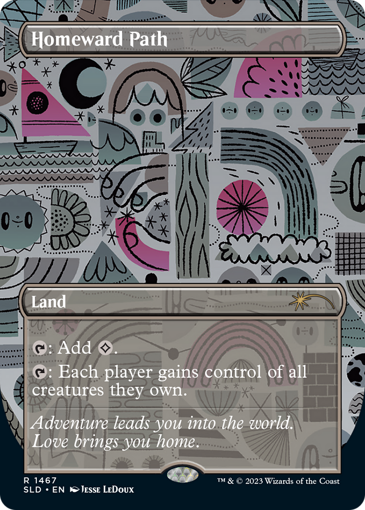Homeward Path (Rainbow Foil) [Secret Lair Drop Series] - Magic: The Gathering - Card Brawlers | Quebec | Canada |