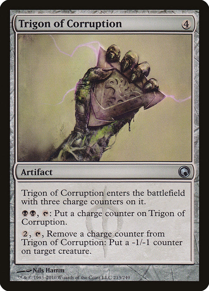 Trigon of Corruption [Scars of Mirrodin] - Magic: The Gathering - Card Brawlers | Quebec | Canada |