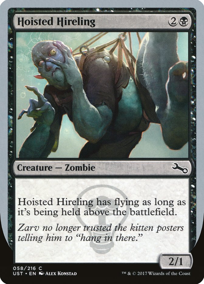 Hoisted Hireling [Unstable] - Magic: The Gathering - Card Brawlers | Quebec | Canada |