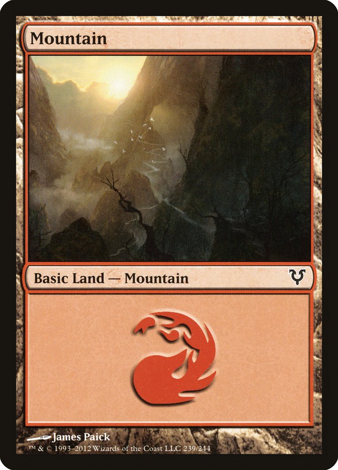 Mountain (239) [Avacyn Restored] - Magic: The Gathering - Card Brawlers | Quebec | Canada |