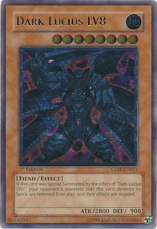 Dark Lucius LV8 [CDIP-EN011] Ultimate Rare - Yu-Gi-Oh! - Card Brawlers | Quebec | Canada |