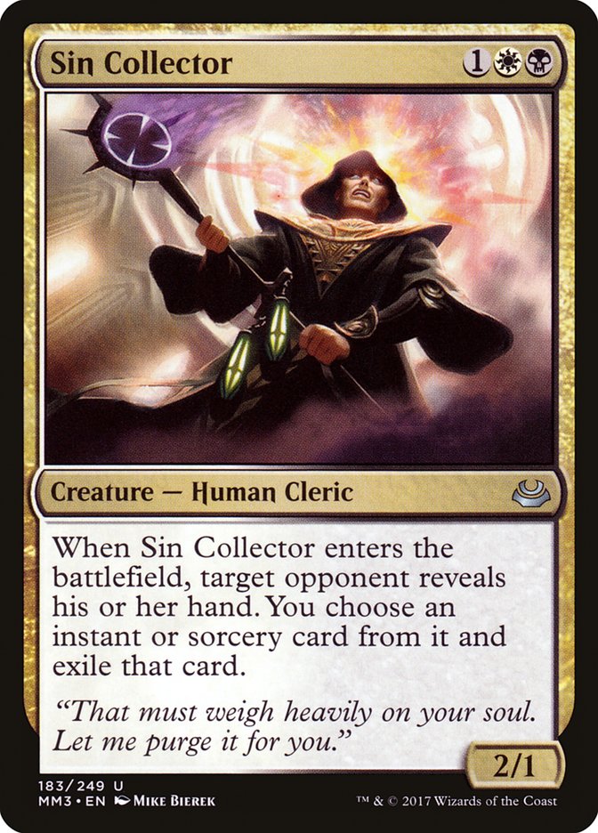 Sin Collector [Modern Masters 2017] - Magic: The Gathering - Card Brawlers | Quebec | Canada |