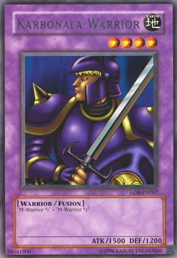 Karbonala Warrior [LOB-EN067] Rare - Yu-Gi-Oh! - Card Brawlers | Quebec | Canada |