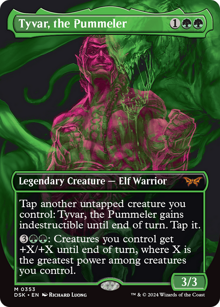 Tyvar, the Pummeler (Showcase) [Duskmourn: House of Horror] - Magic: The Gathering - Card Brawlers | Quebec | Canada |