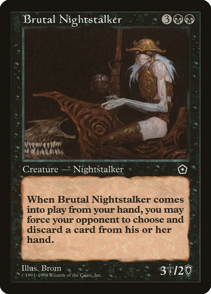 Brutal Nightstalker [Portal Second Age] - Magic: The Gathering - Card Brawlers | Quebec | Canada |