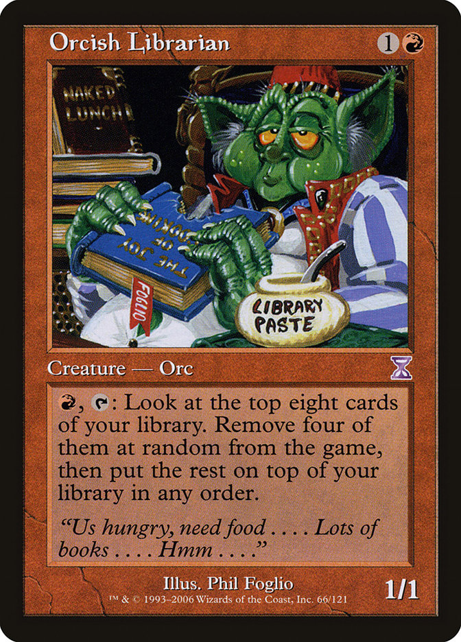 Orcish Librarian [Time Spiral Timeshifted] - Magic: The Gathering - Card Brawlers | Quebec | Canada |