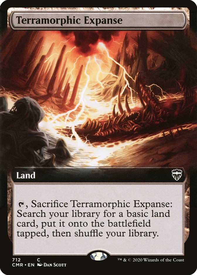 Terramorphic Expanse (Extended Art) [Commander Legends] - Magic: The Gathering - Card Brawlers | Quebec | Canada |