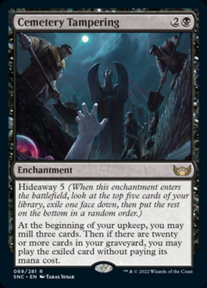 Cemetery Tampering [Streets of New Capenna] - Magic: The Gathering - Card Brawlers | Quebec | Canada |