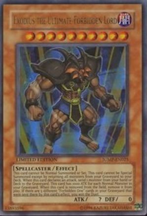 Exodius the Ultimate Forbidden Lord [JUMP-EN025] Ultra Rare